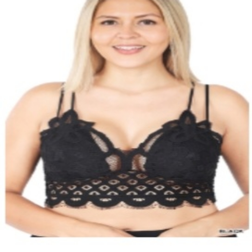 Zenana Lace Bralette